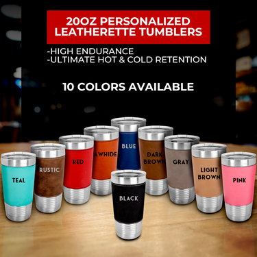 Custom Monogram Groomsmen Tumbler Gift